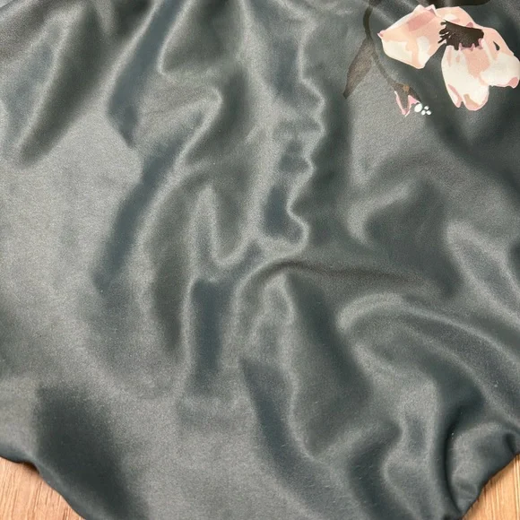 Albion Bon Voyage stripe floral one piece swimsuit size XL tie back zip closure - Picture 6 of 8